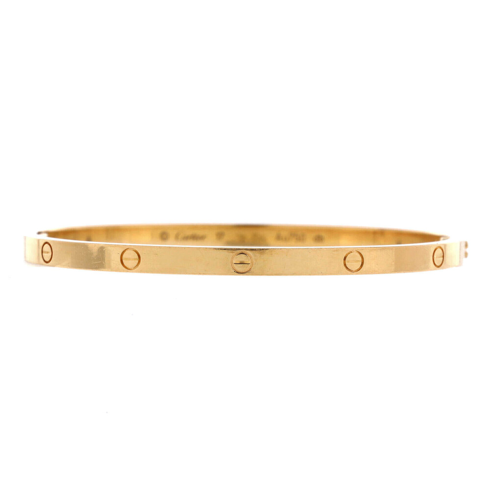 Cartier Small Love Bracelet 18K Yellow Gold